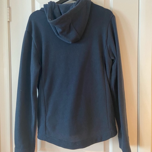 Decathlon navy orange zip up hoodie - Picture 2 of 5